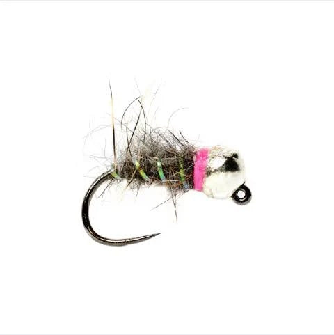 Tung Bomb Sob - Czech Grey - Feather Craft Fly Fishing