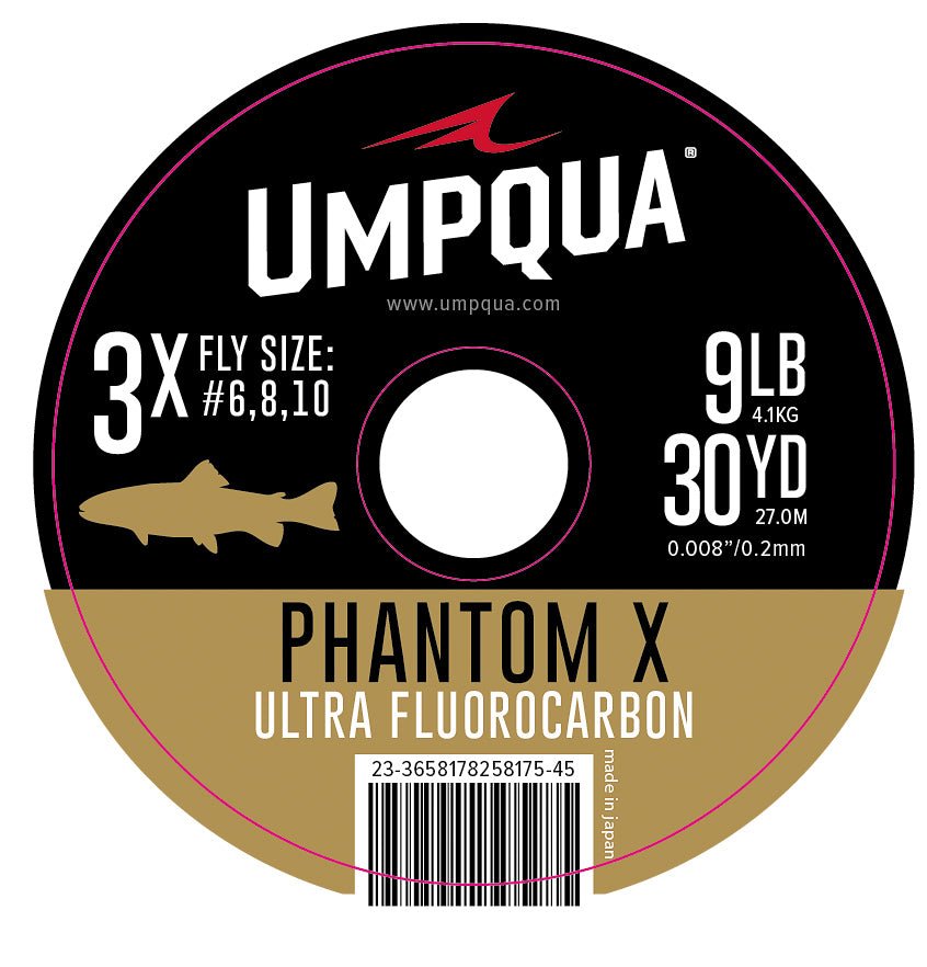 Umpqua - Umpqua Phantom - X Fluorocarbon Tippet - Feather Craft Fly Fishing