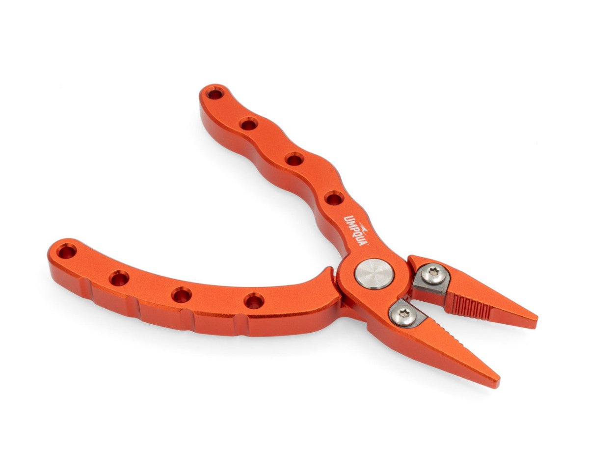 Umpqua - UMPQUA River Run Trout Plier w/Sheath - Feather Craft Fly Fishing