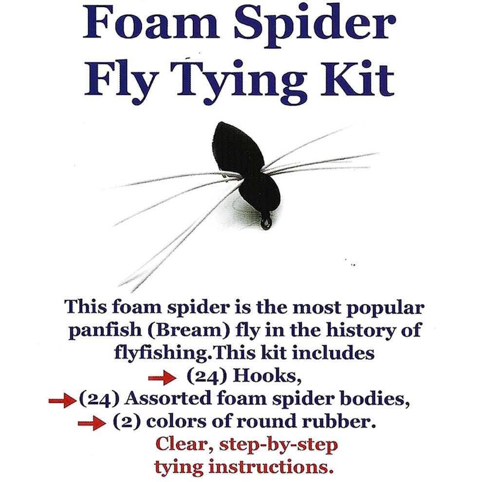 Wapsi - Foam Spider Kit - Feather Craft Fly Fishing