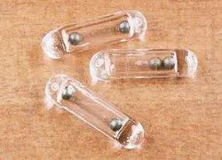 Glass Torpedo Rattles by Wapsi