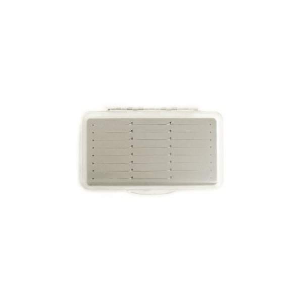 Wapsi - Medium Ultra - Clear Fly Box - Feather Craft Fly Fishing