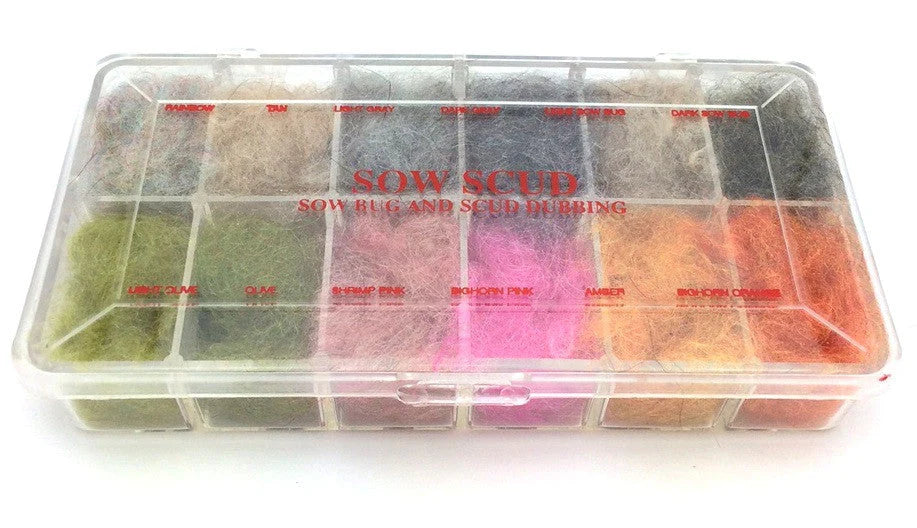 Wapsi Sow Scud Loaded Dubbing Dispenser - Feather Craft Fly Fishing
