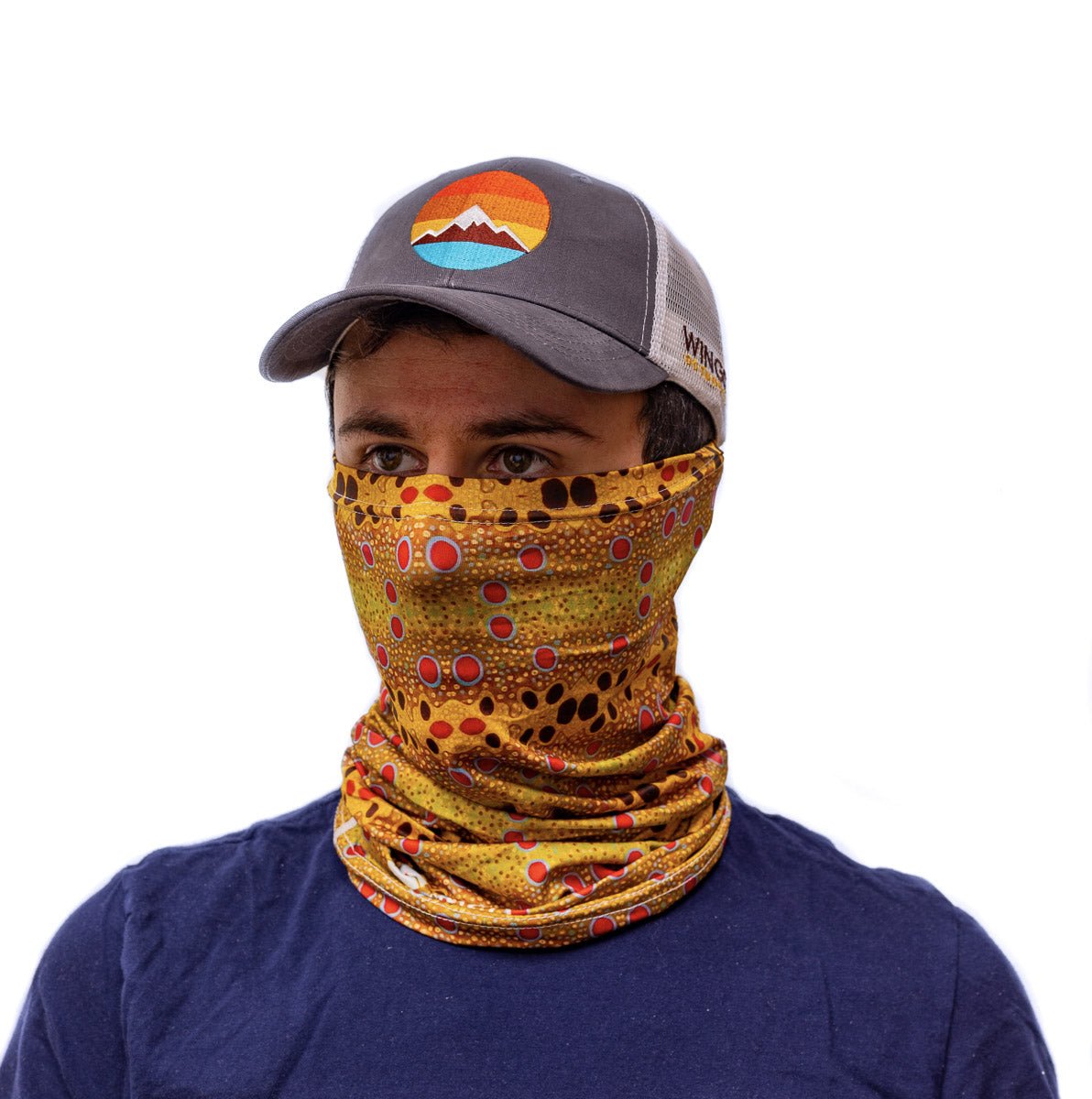Wingo - Wingo Fish Skin Neck Gaiter - Feather Craft Fly Fishing