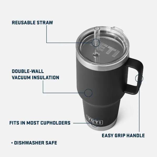 Yeti Rambler 35-oz Straw Mug by Yeti