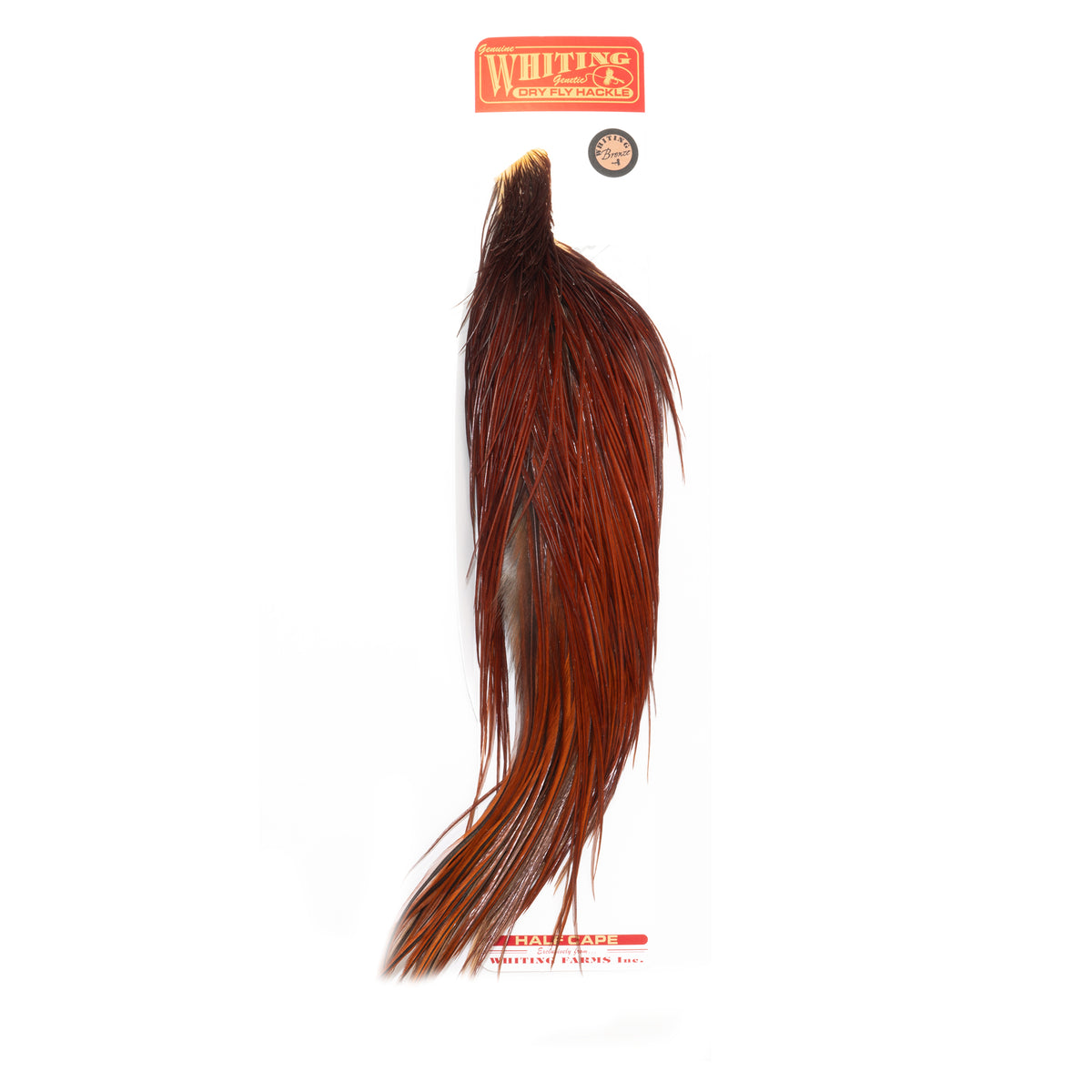 Whiting Brown Half Cape – Feather Craft Fly Fishing