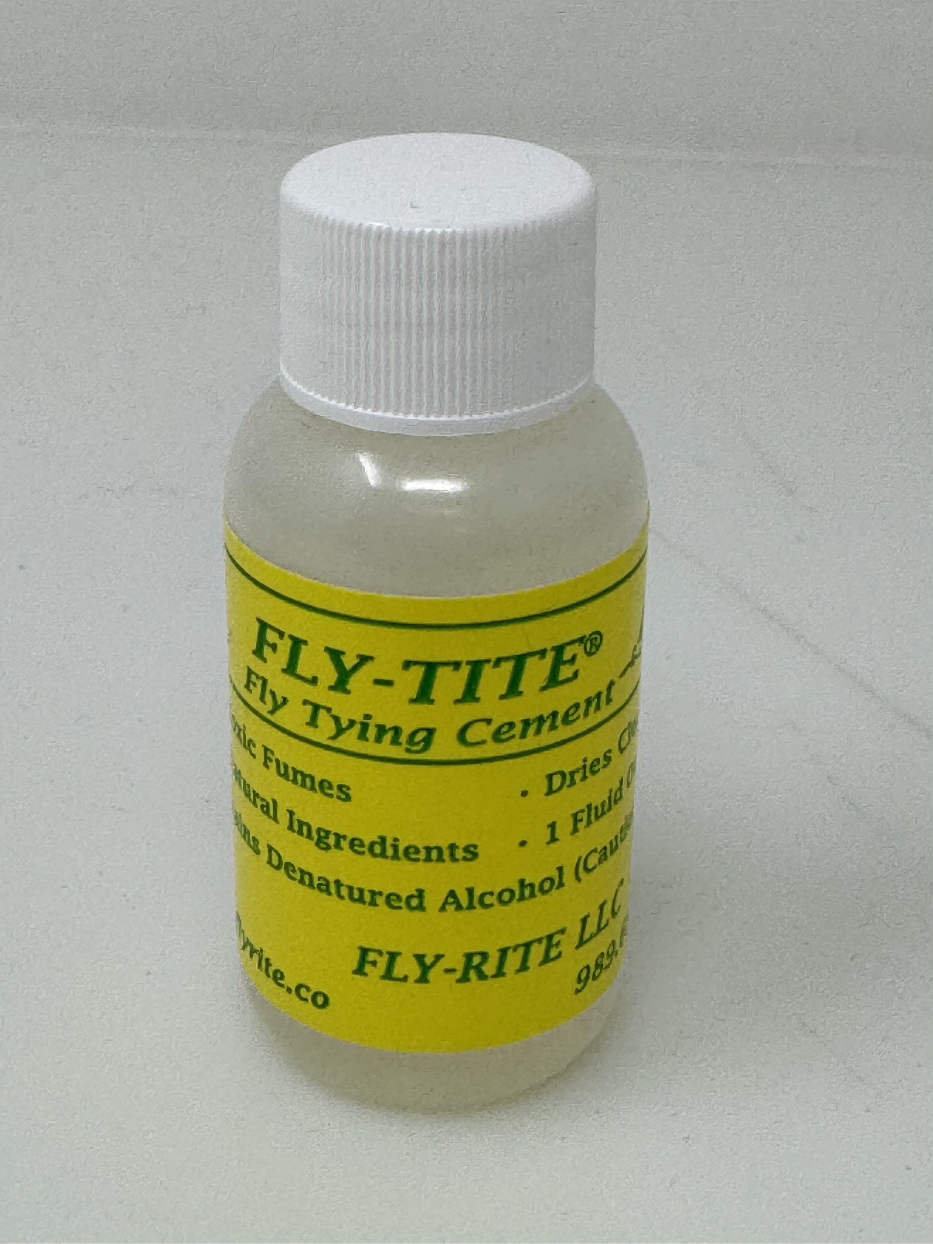 Fly Tite Fly Tying Cement - Feather Craft Fly Fishing
