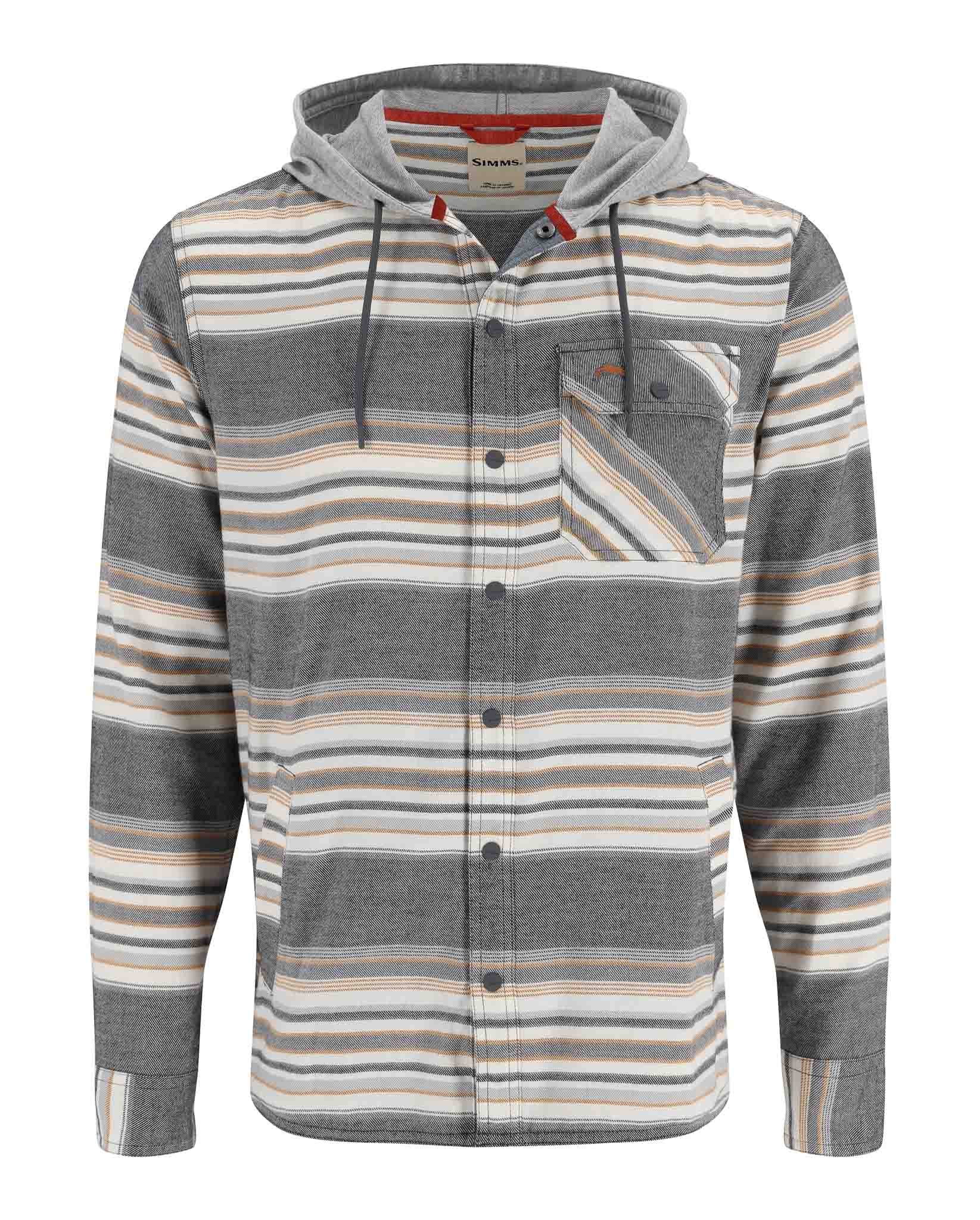 Simms Santee Flannel Hoody - Feather Craft Fly Fishing
