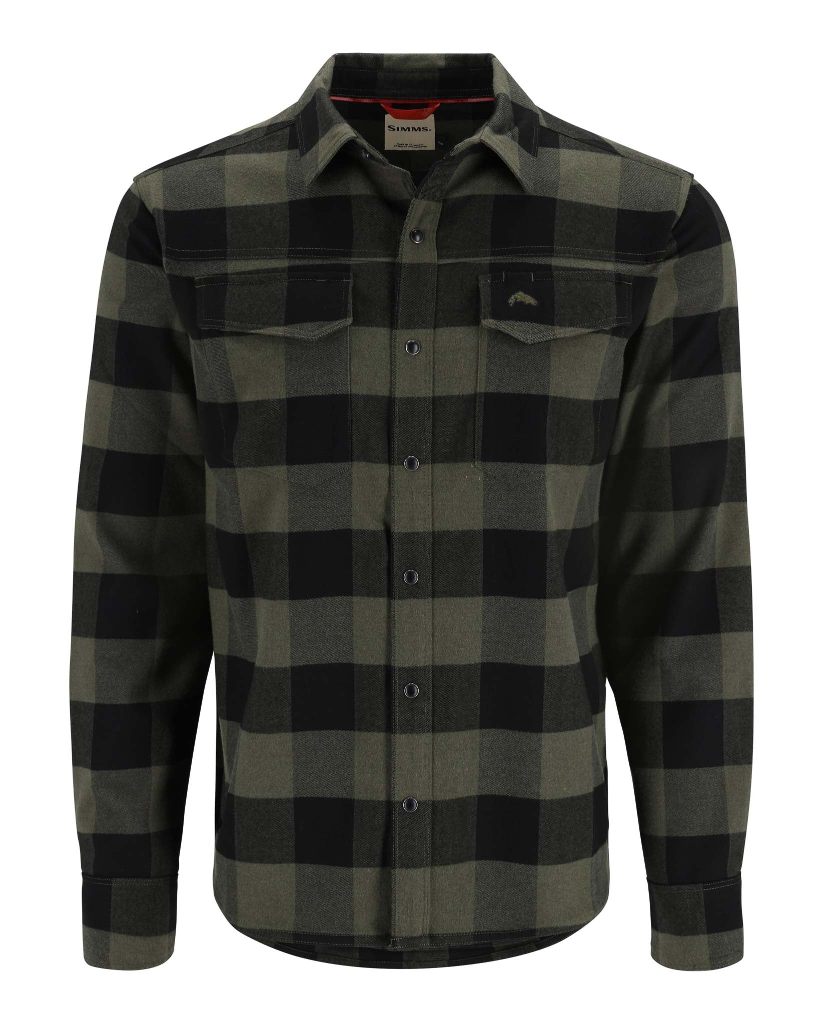 Simms Gallatin Flannel Shirt - Feather Craft Fly Fishing