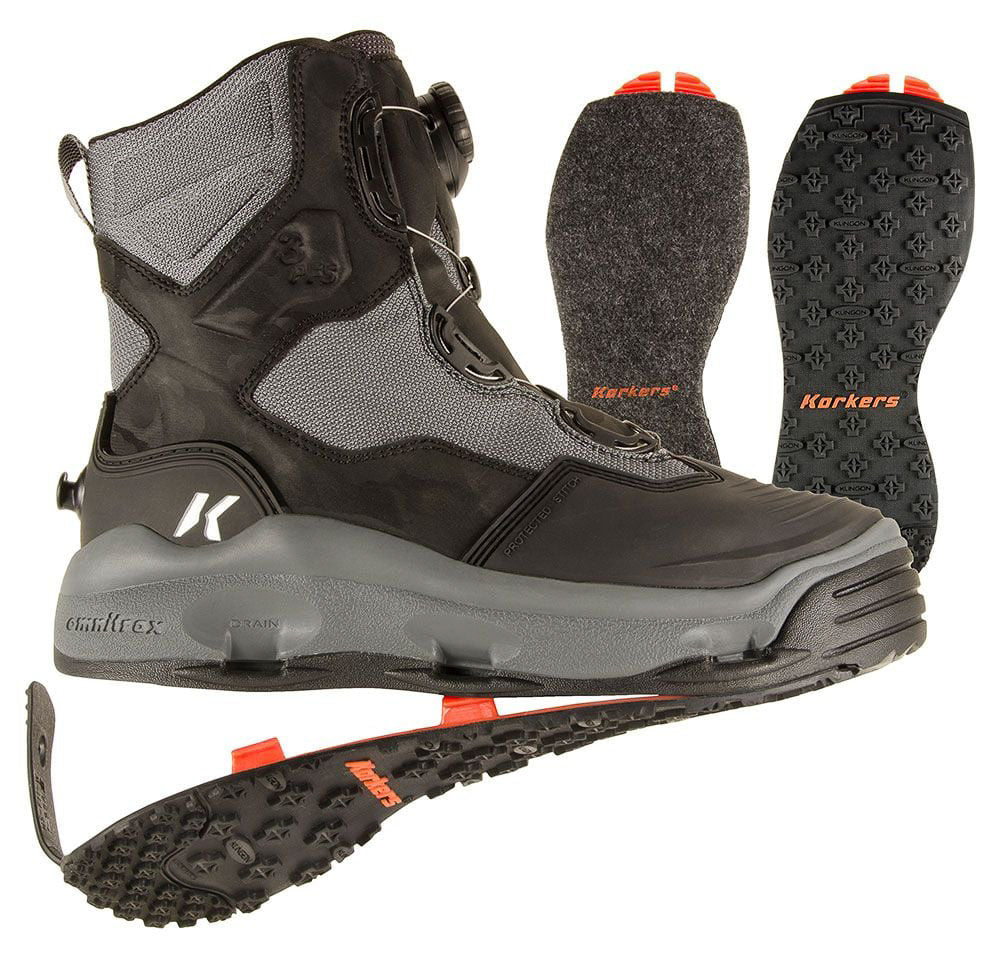 Korkers Darkhorse Wading Boot - Feather Craft Fly Fishing