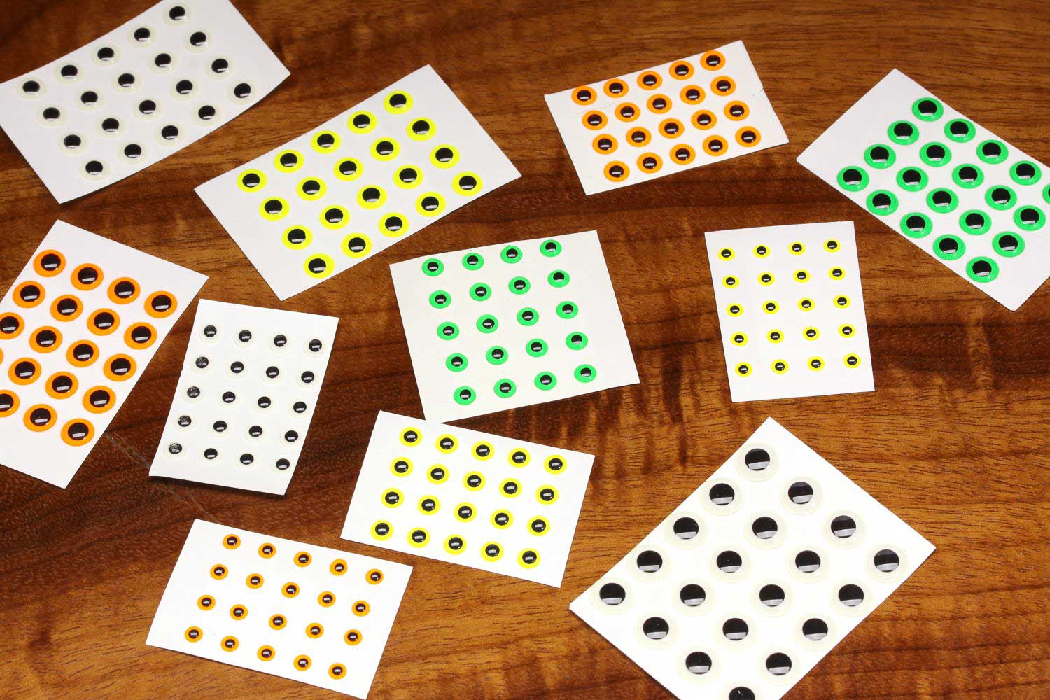 Fluorescent Fly Eyes - Feather Craft Fly Fishing