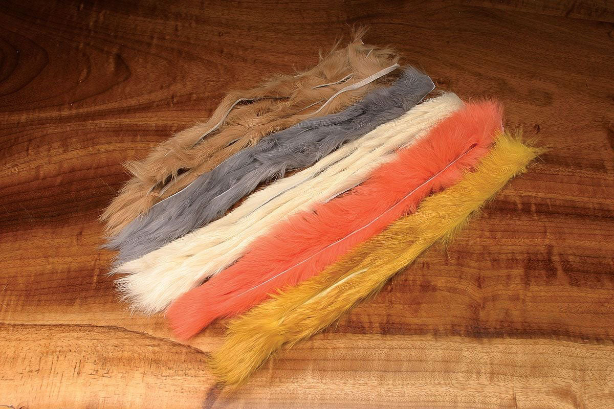 1/8" Rabbit Hide Strips - Feather Craft Fly Fishing