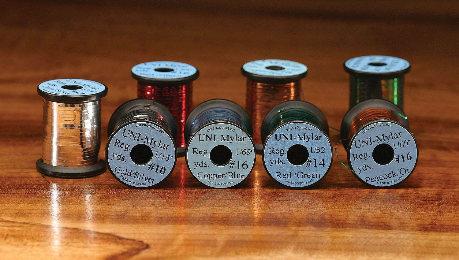 Uni Mylar Flat Tinsel - Feather Craft Fly Fishing