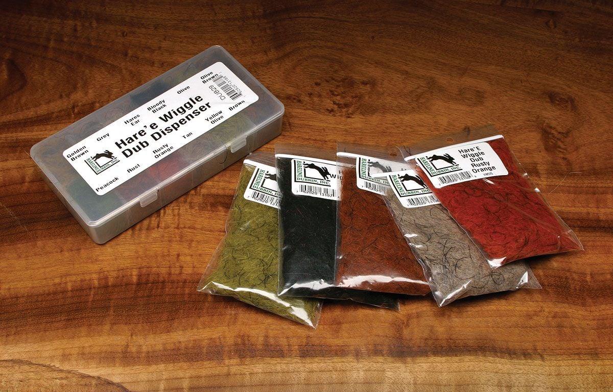 Hareline Hare'E Wiggle Dub Dispenser - Feather Craft Fly Fishing