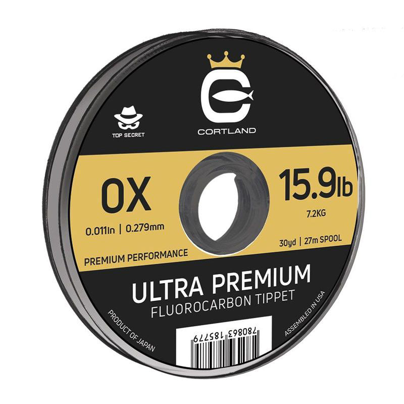 Cortland Ultra Premium Fluorocarbon Tippet Material - Feather Craft Fly Fishing