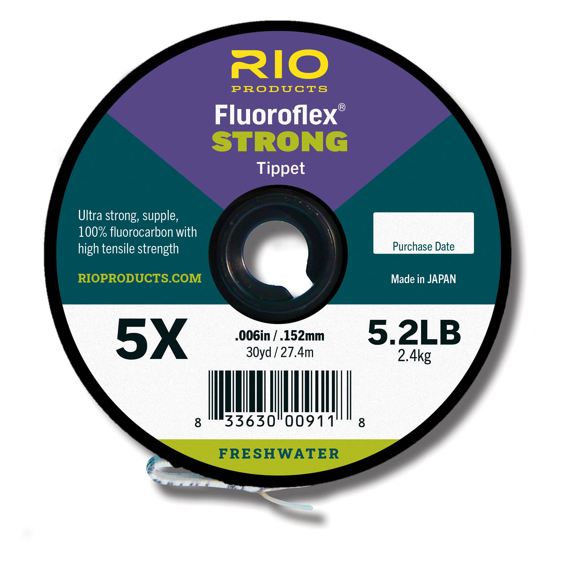 Rio Fluoroflex Strong Tippet Material - Feather Craft Fly Fishing