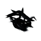 Black Squirrel Zonker Strips for Fly Tying