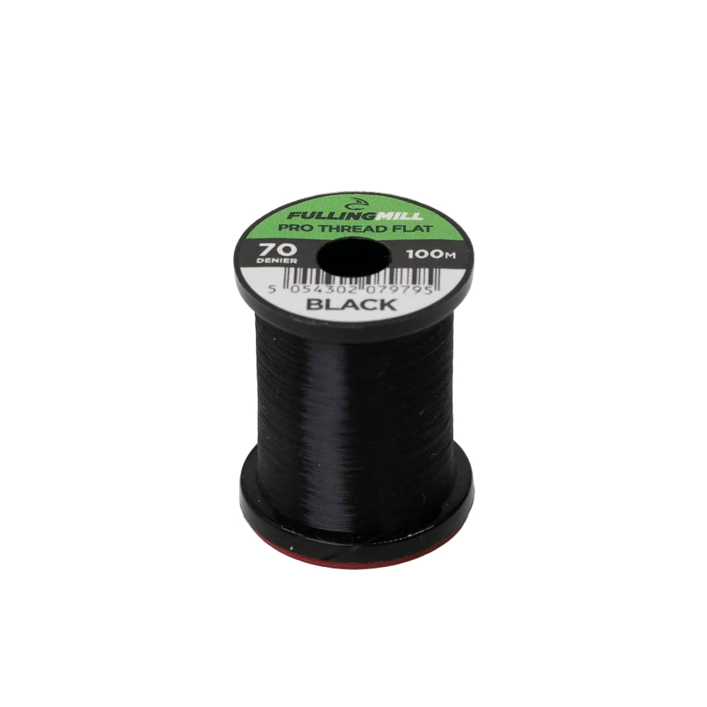 Fulling Mill Pro Thread Flat 70 Denier Black
