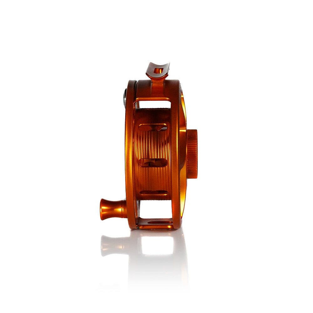 Hatch Iconic Campfire Orange Large Arbor Fly Reel – Feather Craft