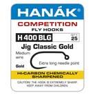 Hanak H 400BLG Classic Jig Hook - Gold by Hanak