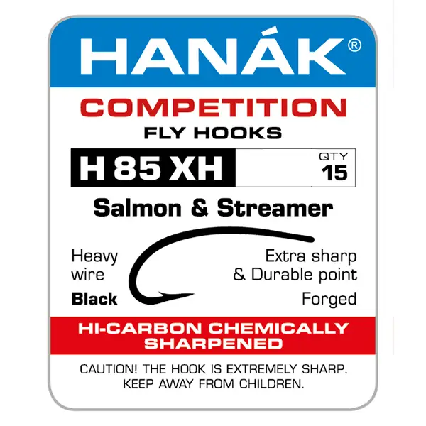 Hanak H85XH Salmon & Streamer Hooks by Hanak