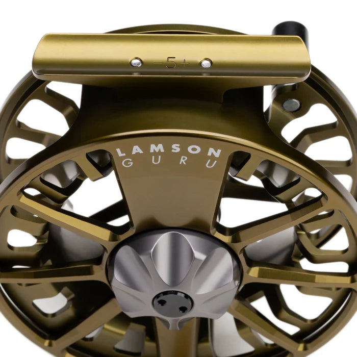 Lamson Guru S Large-Arbor Fly Reel - Feather Craft Fly Fishing