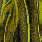 Light Olive Pine Squirrel Skins Zonked for Fly Tying