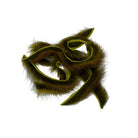 Light Olive Pine Squirrel Zonker Strips for Fly Tying