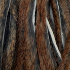 Natural Squirrel Skins Zonked for Fly Tying