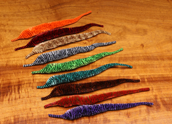 Variegated Mini Mangums Dragon Tails – Feather Craft Fly Fishing - Main Image