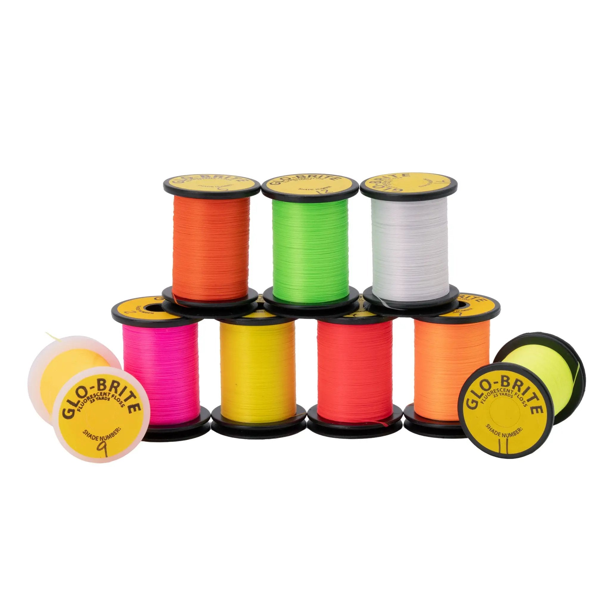 Glo Brite Fluorescent Floss by Hareline Dubbin