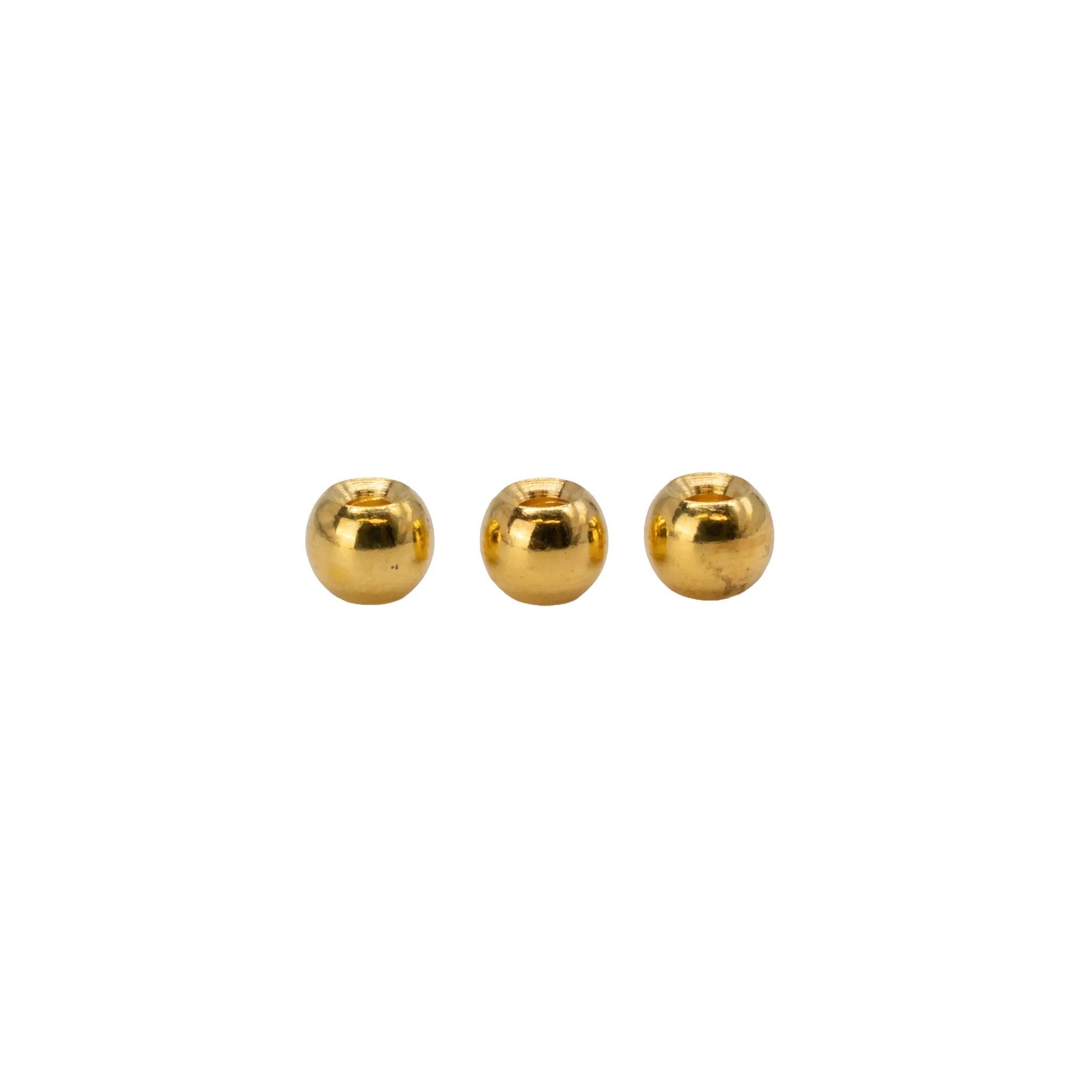 Brass Beads by Feather Craft