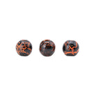 Crackle Slotted Tungsten Beads by Hareline Dubbin
