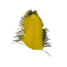 Yellow Large Ostrich Plume for Fly Tying