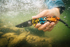 Abel - Benchmade X Abel Mini Adira - DeYoung Brown Flank Edition - Feather Craft Fly Fishing