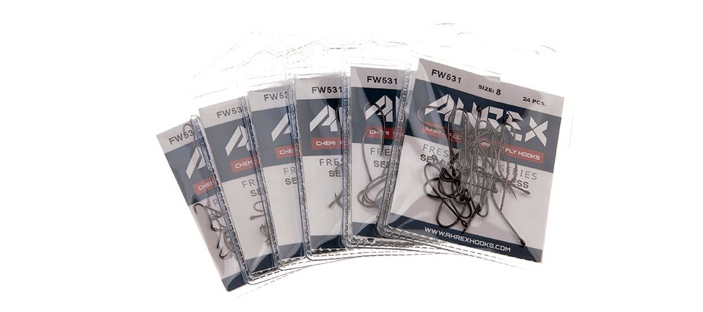 Ahrex - Ahrex FW531 Freshwater Sedge Dry Hook - Barbless - Feather Craft Fly Fishing
