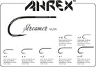 Ahrex - Ahrex SA220 Salt Series Streamer Hook - Feather Craft Fly Fishing