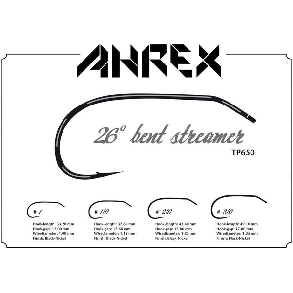 Ahrex TP650 Trout Predator 26-Degree Streamer Hook