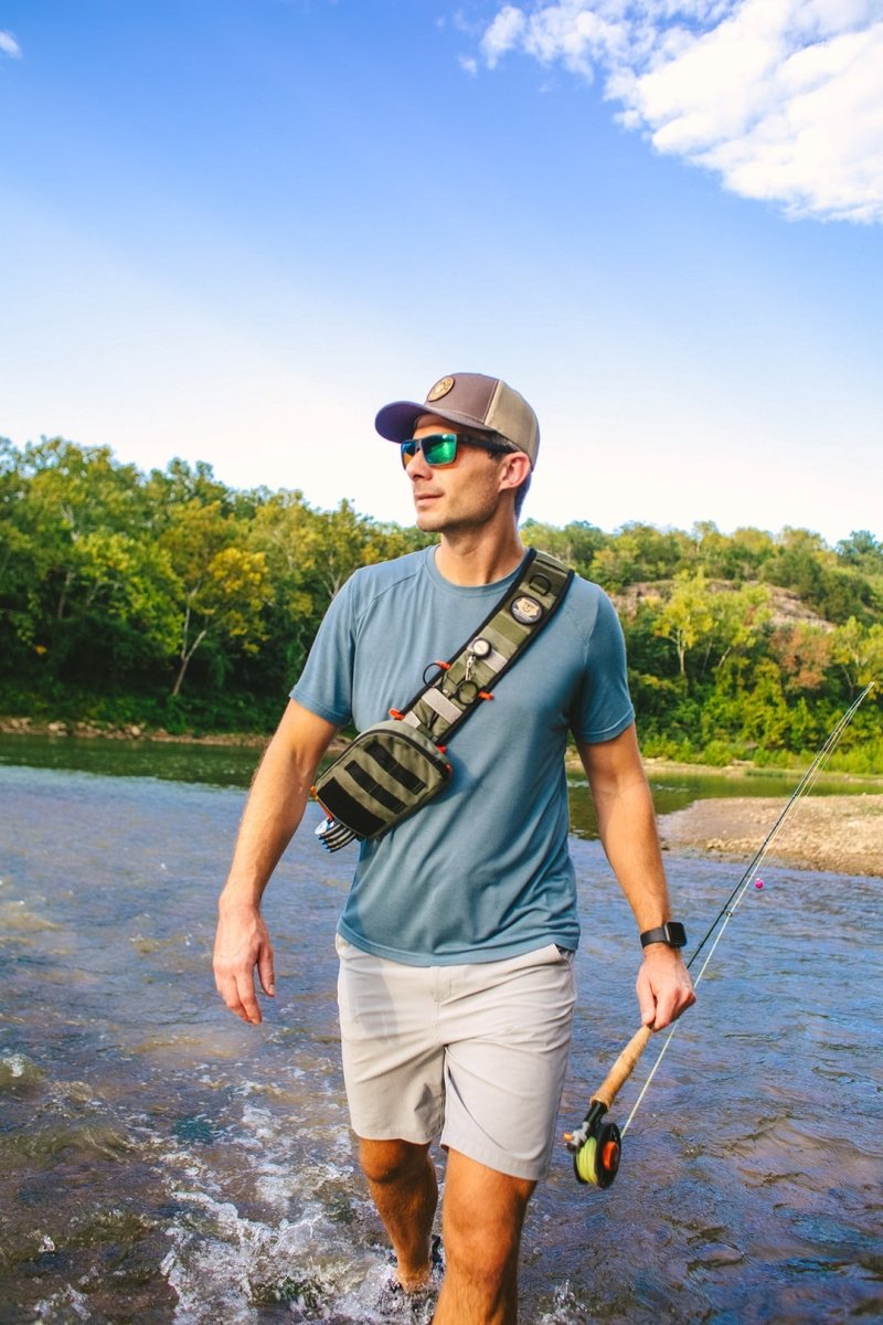 Bare Fly Fishing - Bare Fishing Sling Pack - Feather Craft Fly Fishing