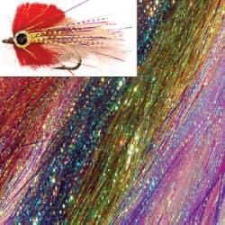 Cascade Crest - Krinkle Mirror Flash - Feather Craft Fly Fishing