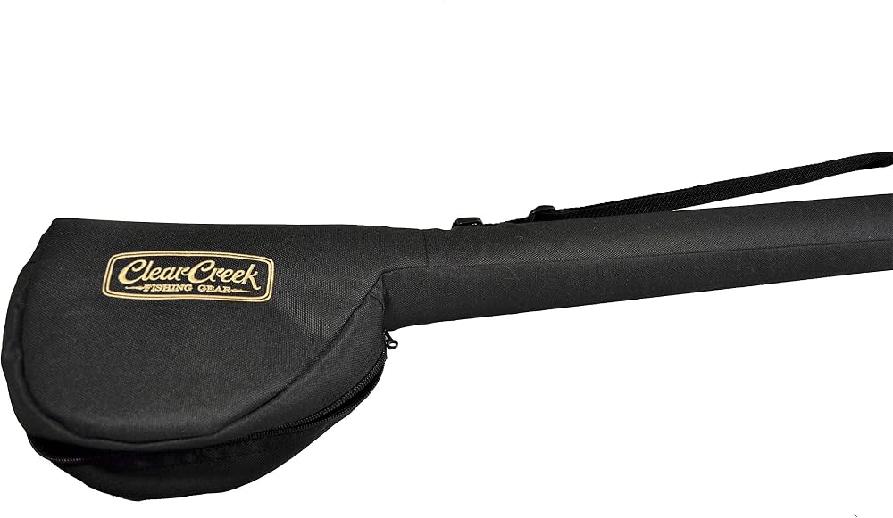 Clear Creek - Clear Creek Premium 4-Piece Rod & Reel Case - Feather Craft Fly Fishing