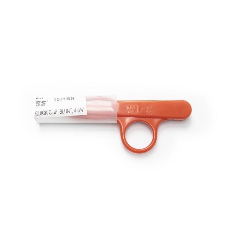 Crescent Tools - WISS 4-3/4" Quick Clip Blunt Point Nippers - Feather Craft Fly Fishing