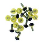 Enrico Puglisi - Enrico Puglisi Solid Plastic Eyes With Stem - Feather Craft Fly Fishing