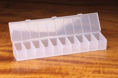 Feather Craft - 10 Compartment Pro Hook Box - Feather Craft Fly Fishing
