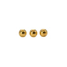 Feather Craft - Brass Beads Taper Drilled 100-Pak - Feather Craft Fly Fishing