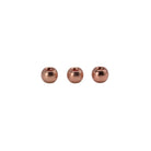 Feather Craft - Brass Beads Taper Drilled 100-Pak - Feather Craft Fly Fishing