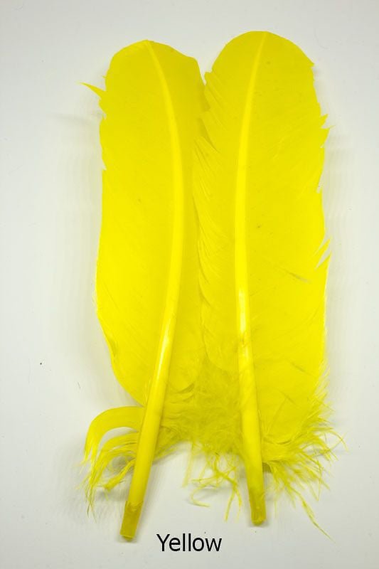 Feather Craft - Feather Craft Dyed Turkey Rounds - Feather Craft Fly Fishing