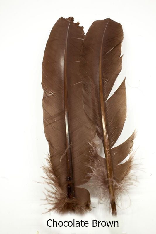 Feather Craft - Feather Craft Dyed Turkey Rounds - Feather Craft Fly Fishing