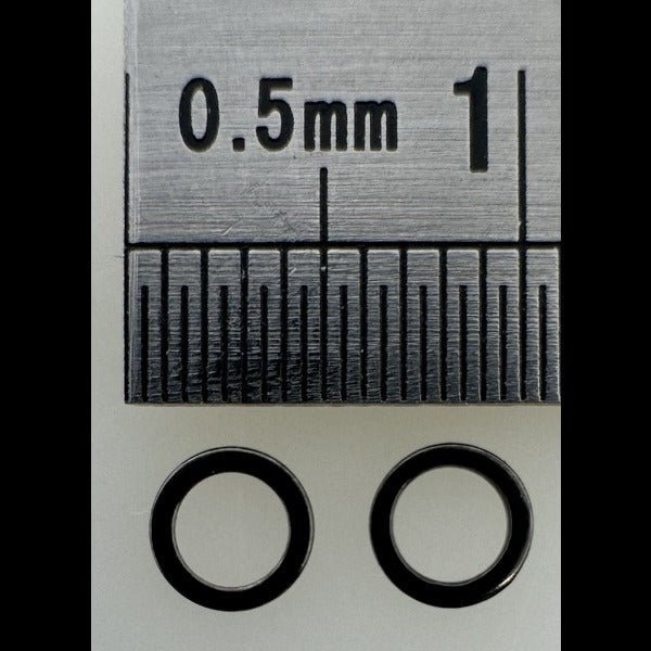 Feather Craft - Feather Craft Tiny Metal Leader Rings 4 - Feather Craft Fly Fishing