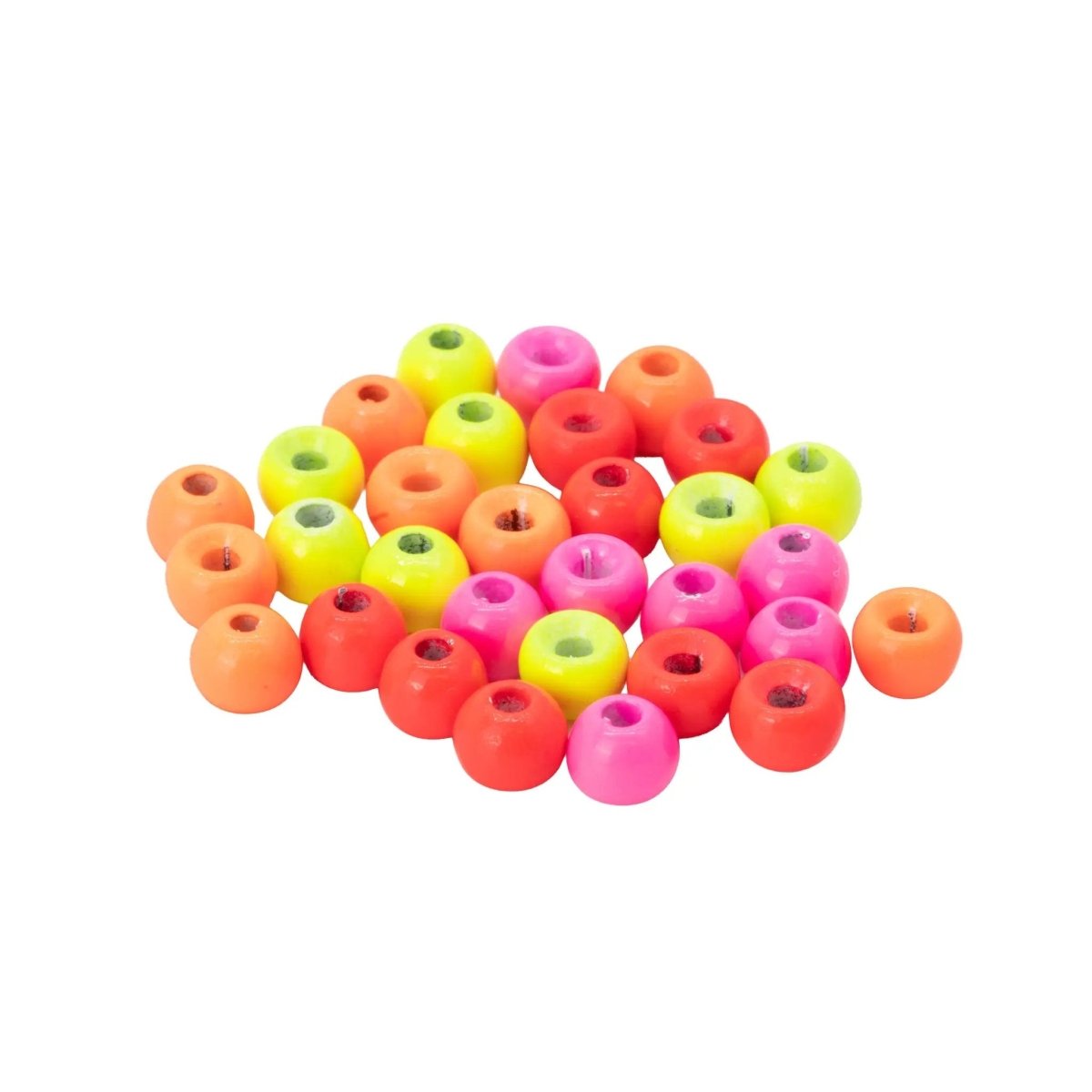 Feather Craft - Painted Tungsten Beads 10-Pak - Feather Craft Fly Fishing